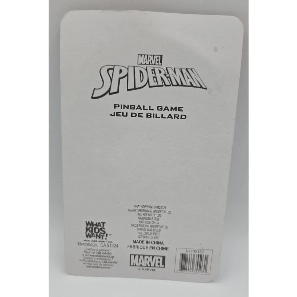 Marvel Spiderman Handheld Pinball Game - Unopened